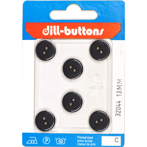 Dill 007.32044 Blouse knopen 2 gaats 13 mm - Kaart
