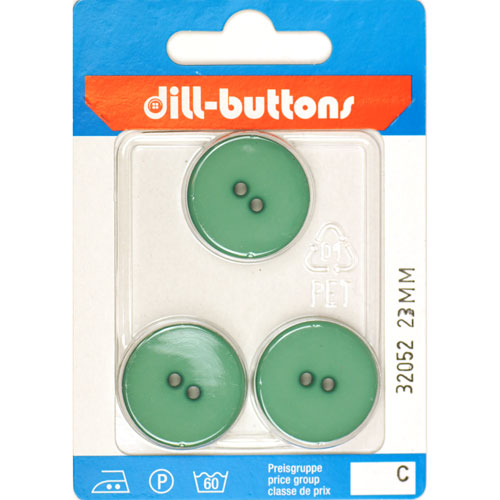 Dill 007.32052 Unigekleurde knopen 2 gaats 23 mm - Kaart