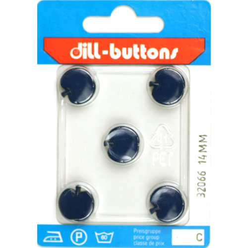 Dill 007.32066 Kinderknopen achtersteek 14 mm - Kaart