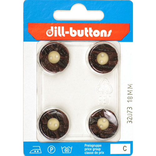Dill 007.32073 Fashion knopen 2 gaats 18 mm - Kaart