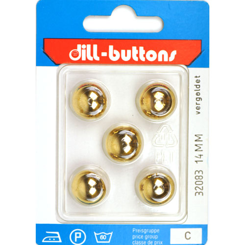 Dill 007.32082 Knopen achtersteek 11 mm - Kaart