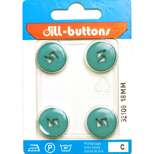 Dill 007.32108 Fashion knopen 2 gaats 18 mm - Kaart