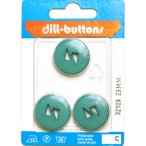 Dill 007.32109 Fashion knopen 2 gaats 23 mm - Kaart