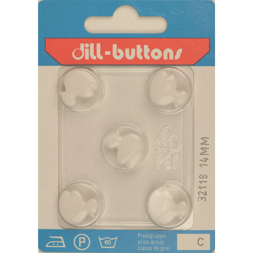 Dill 007.32118 Kinderknopen achtersteek 14 mm - Kaart