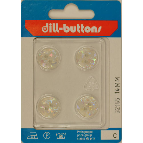 Dill 007.32155 Fashion knopen 2 gaats 14 mm - Kaart