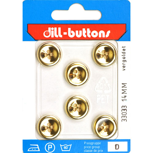 Dill 007.33033 Knopen 4 gaats 14 mm - Kaart