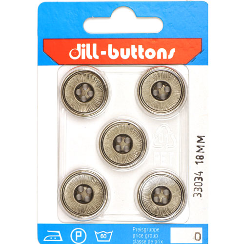 Dill 007.33034 Knopen 4 gaats 18 mm - Kaart