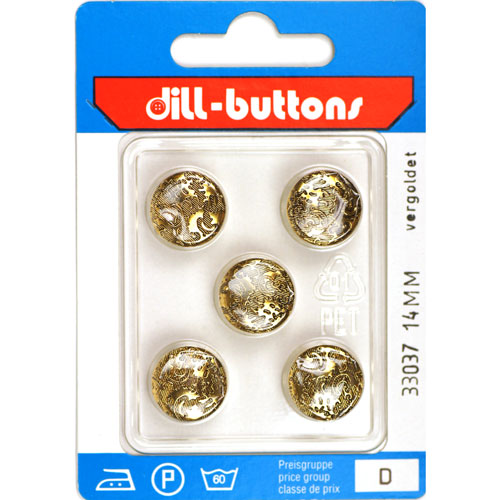 Dill 007.33037 Knopen achtersteek 14 mm - Kaart
