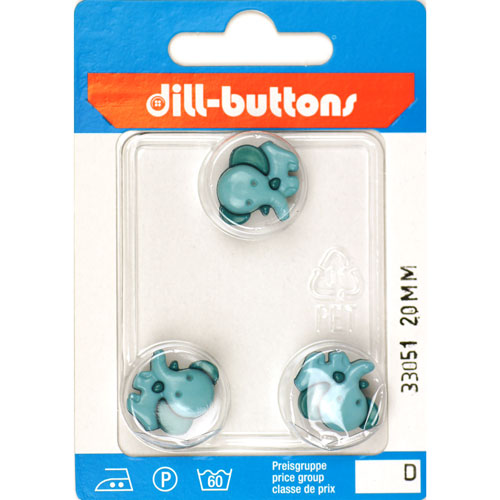 Dill 007.33051 Kinderknopen achtersteek 20 mm - Kaart