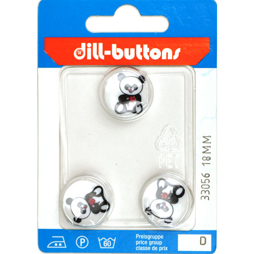 Dill 007.33056 Kinderknopen achtersteek 18 mm - Kaart