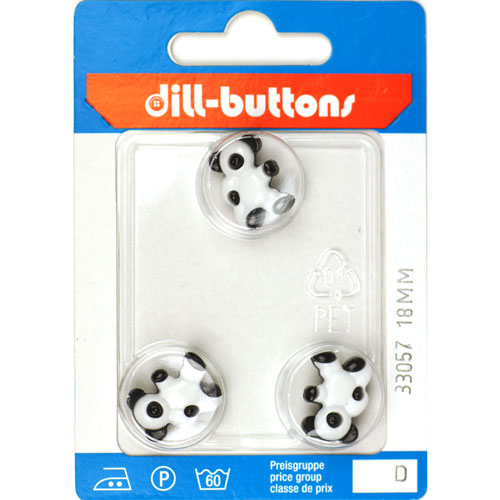 Dill 007.33057 Kinderknopen achtersteek 18 mm - Kaart