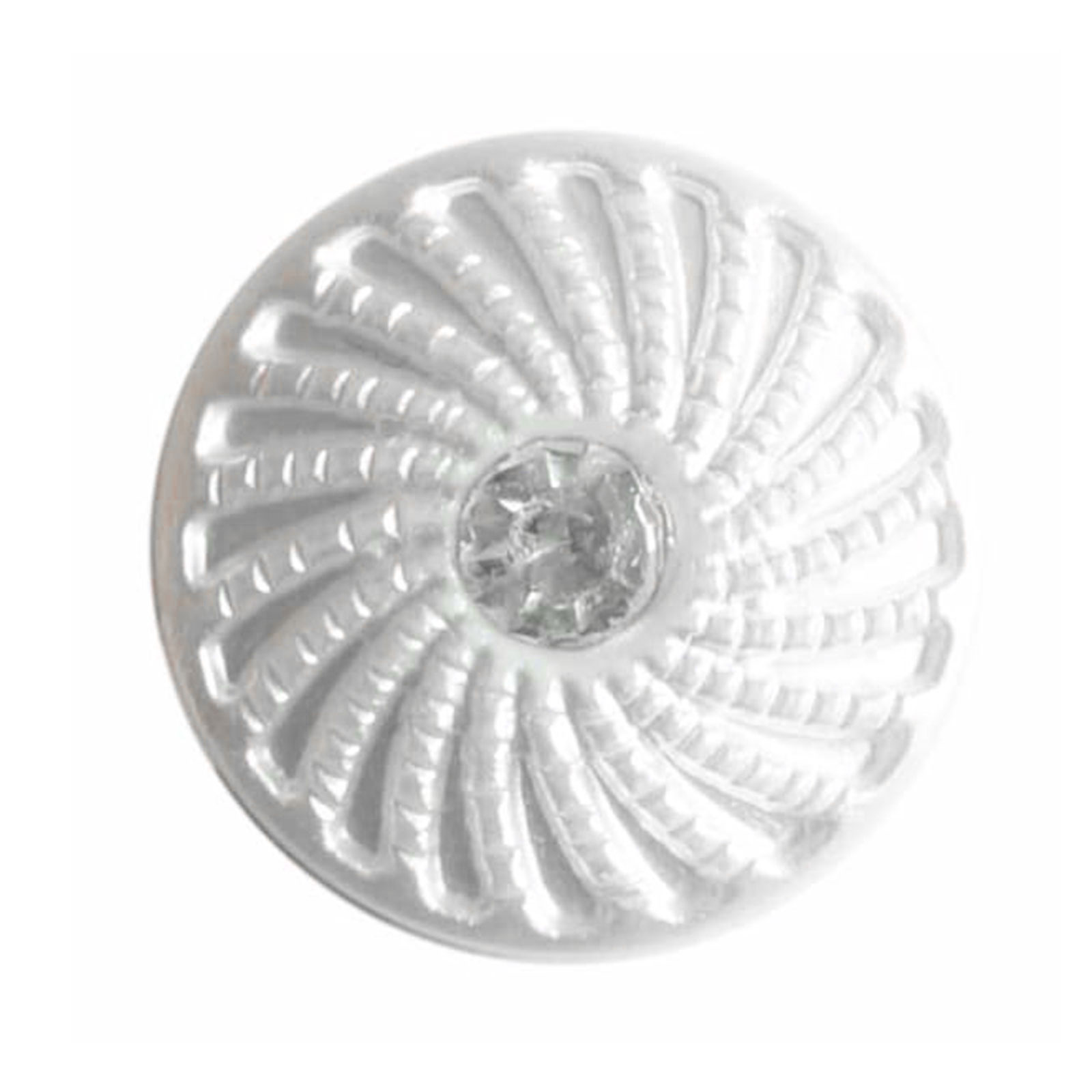 Dill 007.330588 Glitter knopen achtersteek - STUK