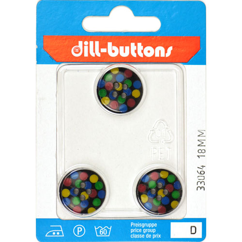 Dill 007.33064 Kinderknopen 4 gaats 18 mm - Kaart