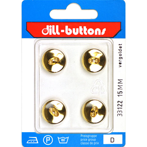 Dill 007.33122 Knopen 2 gaats 15 mm - Kaart