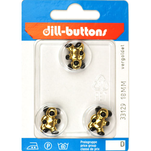 Dill 007.33129 Knopen achtersteek 18 mm - Kaart