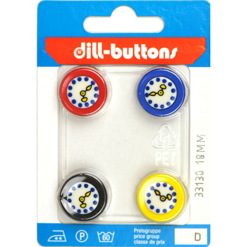 Dill 007.33130 Kinderknopen achtersteek 18 mm - Kaart