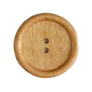 Dill 007.470034 Houten knopen 2 gaats 45 mm - STUK