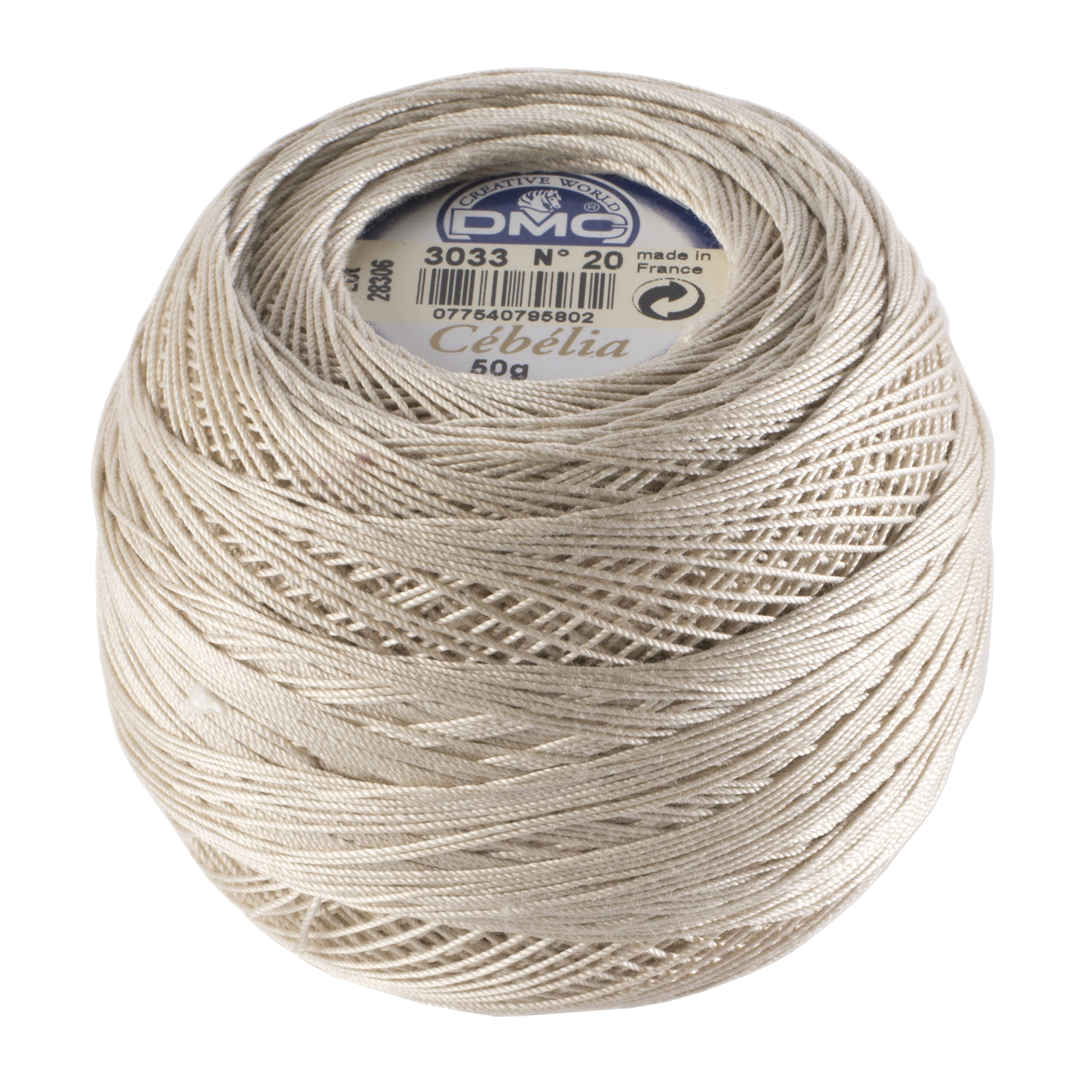 DMC 167-20 Cebelia nr. 20 haakgaren 50 gram - Kleur 3033