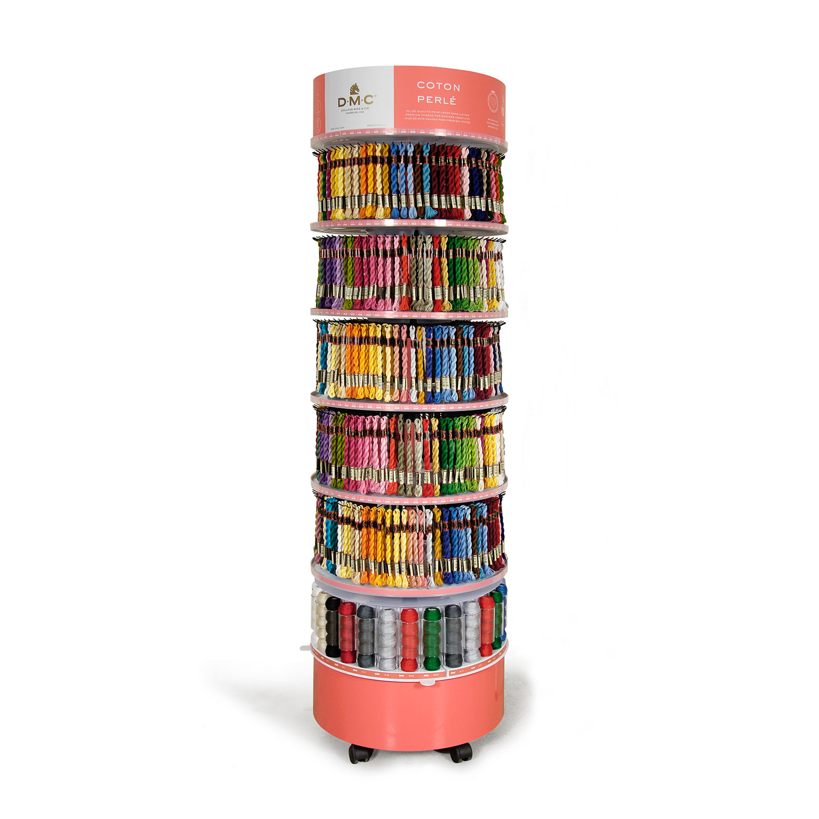 DMC 3115I.003 Perle Molen gevuld met 3 strengen per kleur - Display