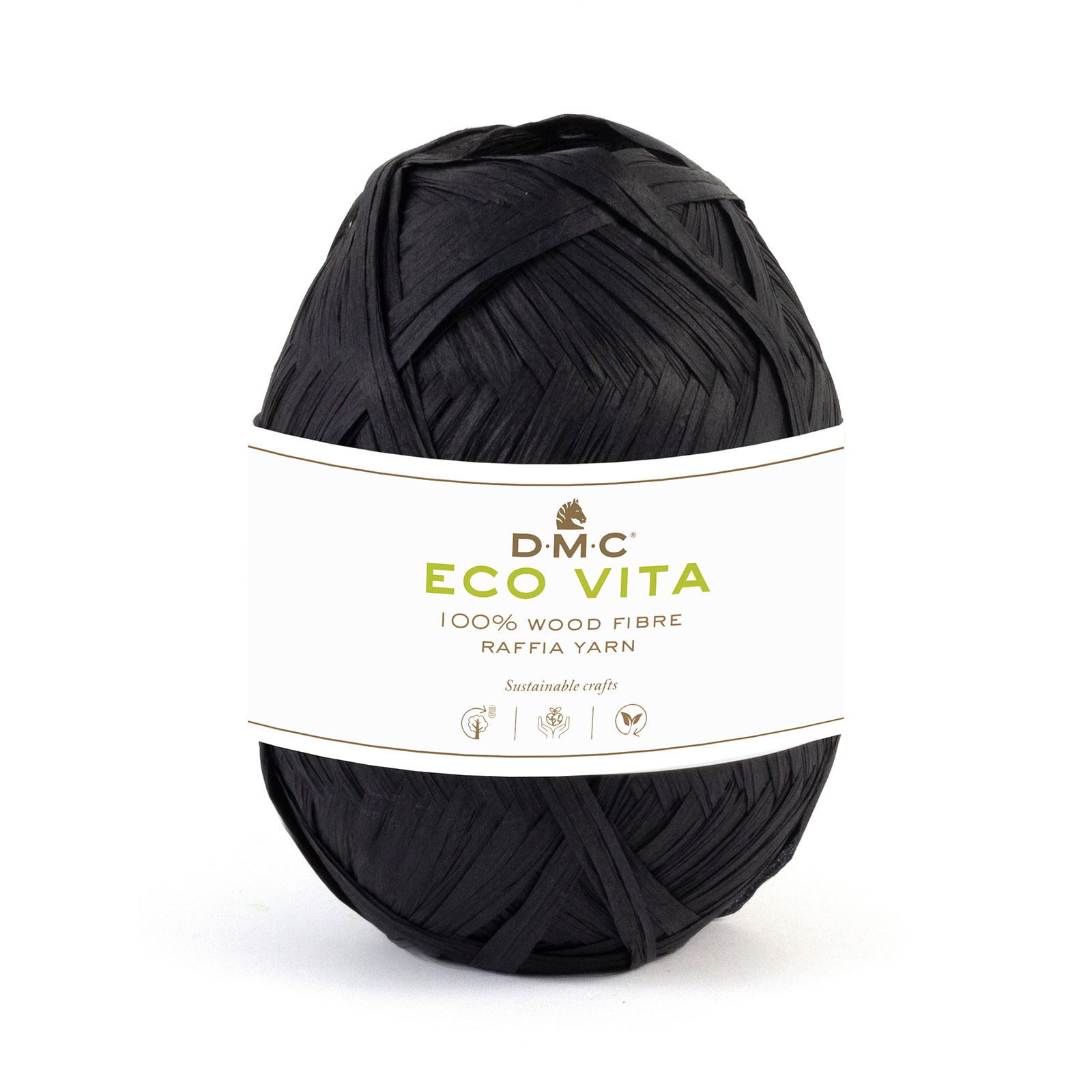 DMC 361 Eco Vita Raffia Yarn 50 gram - 100 meter, brei- en haakgaren - Kleur 002