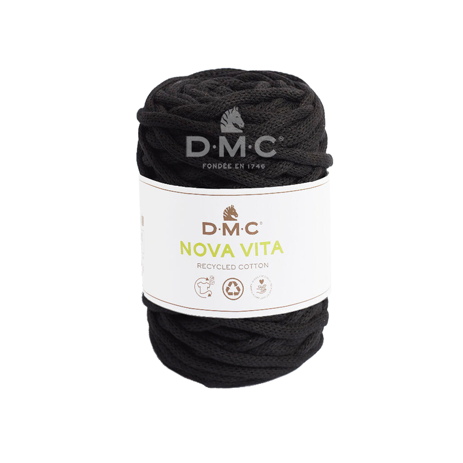 DMC 384 Nova Vita 12 macrame garen 250 gram 55 meter, recycled katoen - Kleur 02