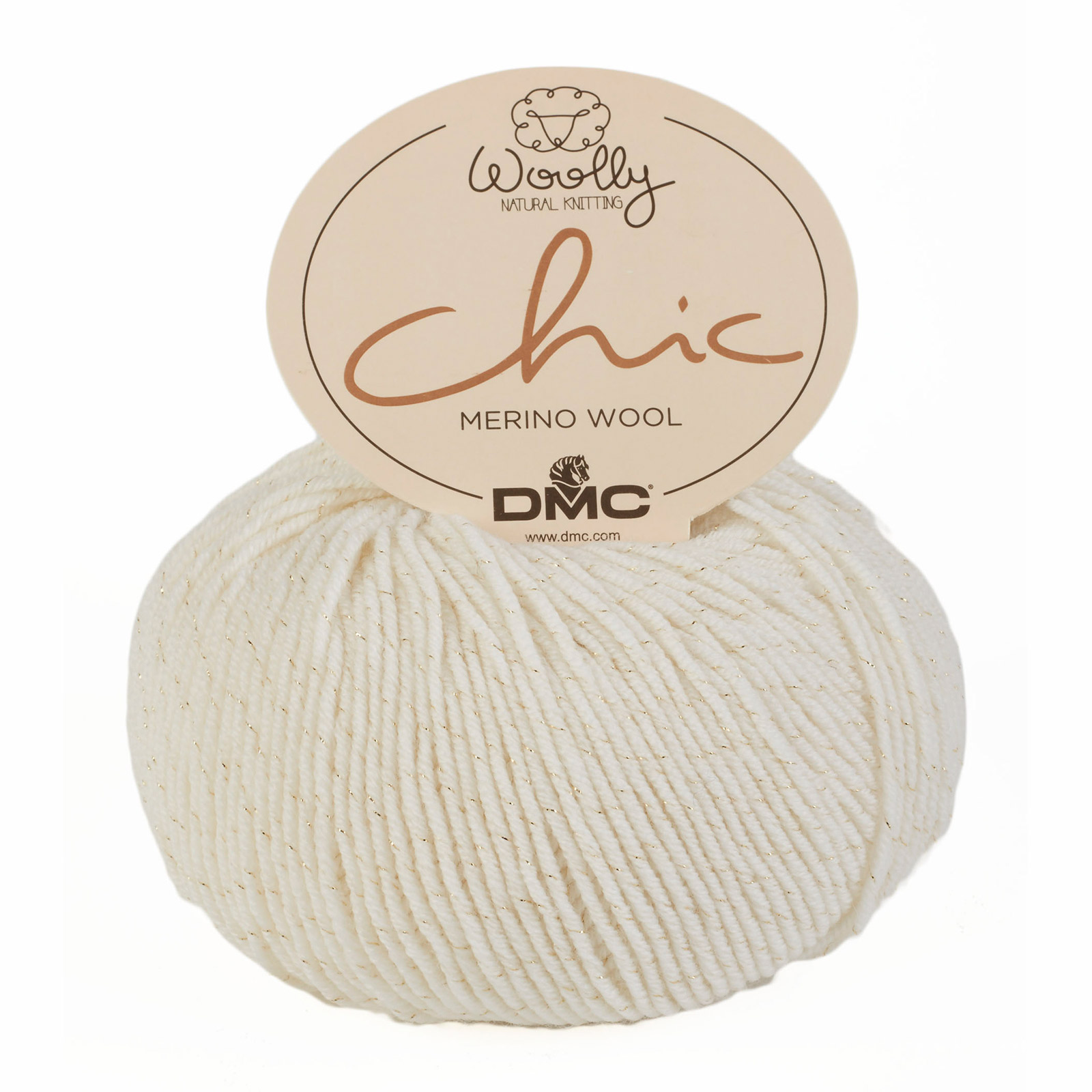 DMC 488C Woolly Chic brei- en haakgaren 50 gram 125 meter - Kleur 01