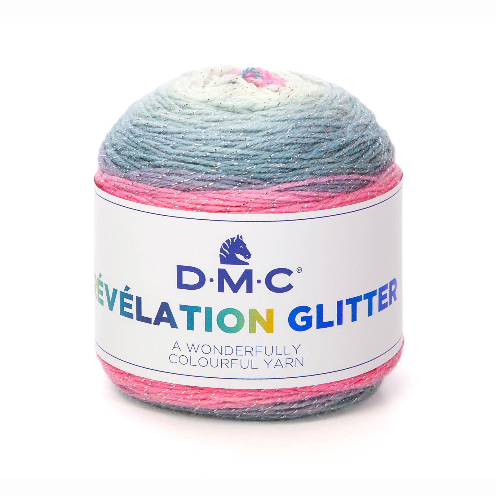DMC 8122 Revelation Glitter brei- en haakgaren 150 gram 520 meter - Kleur 500
