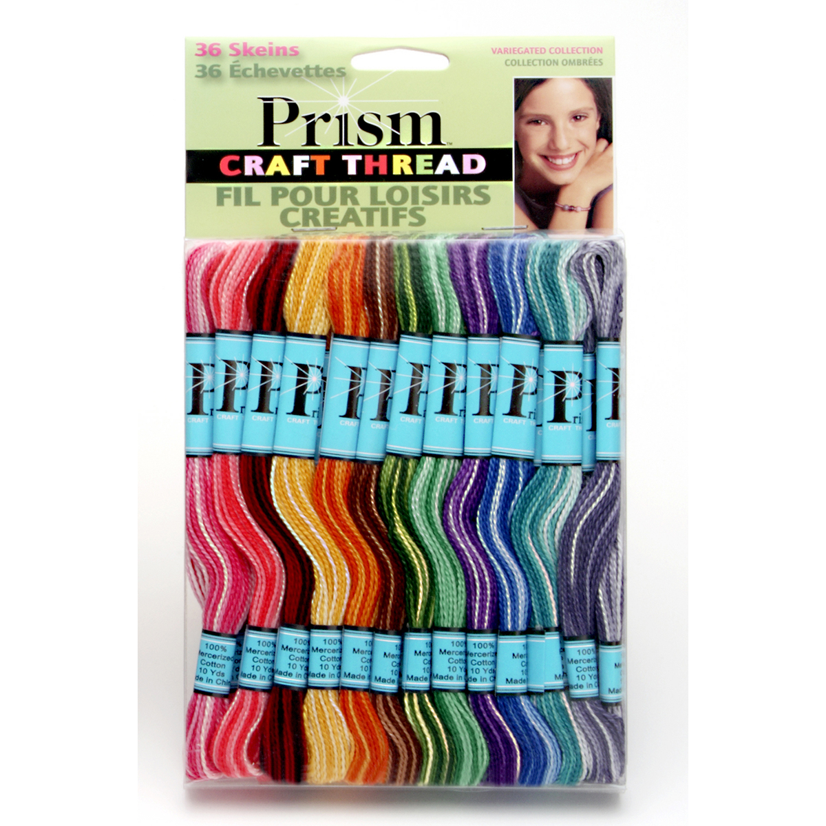 DMC PRCTVAR Prism Craft vriendschapsbandjes garenset, 36 strengen - PAKKET