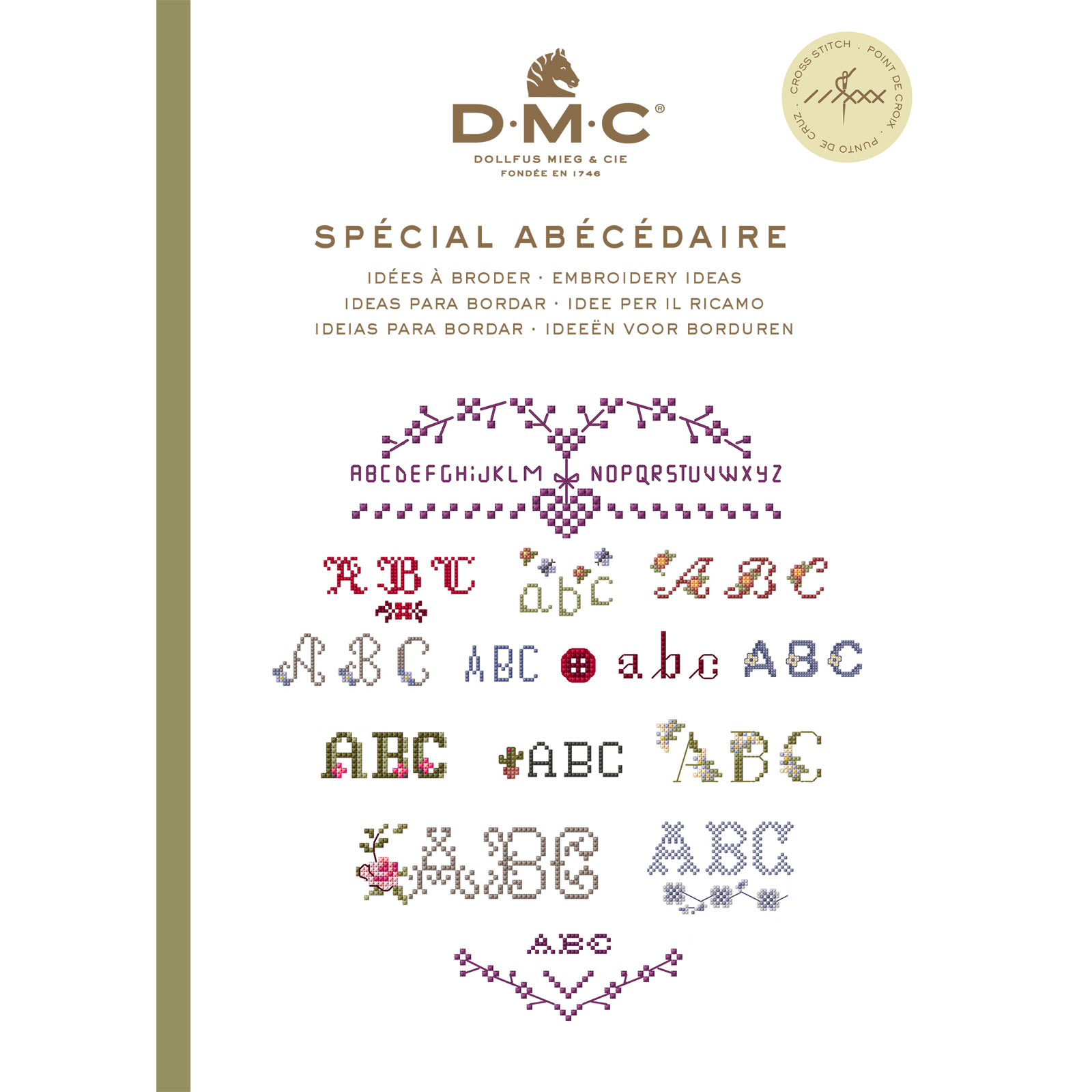 DMC Embroidery Ideas - ABC - STUK