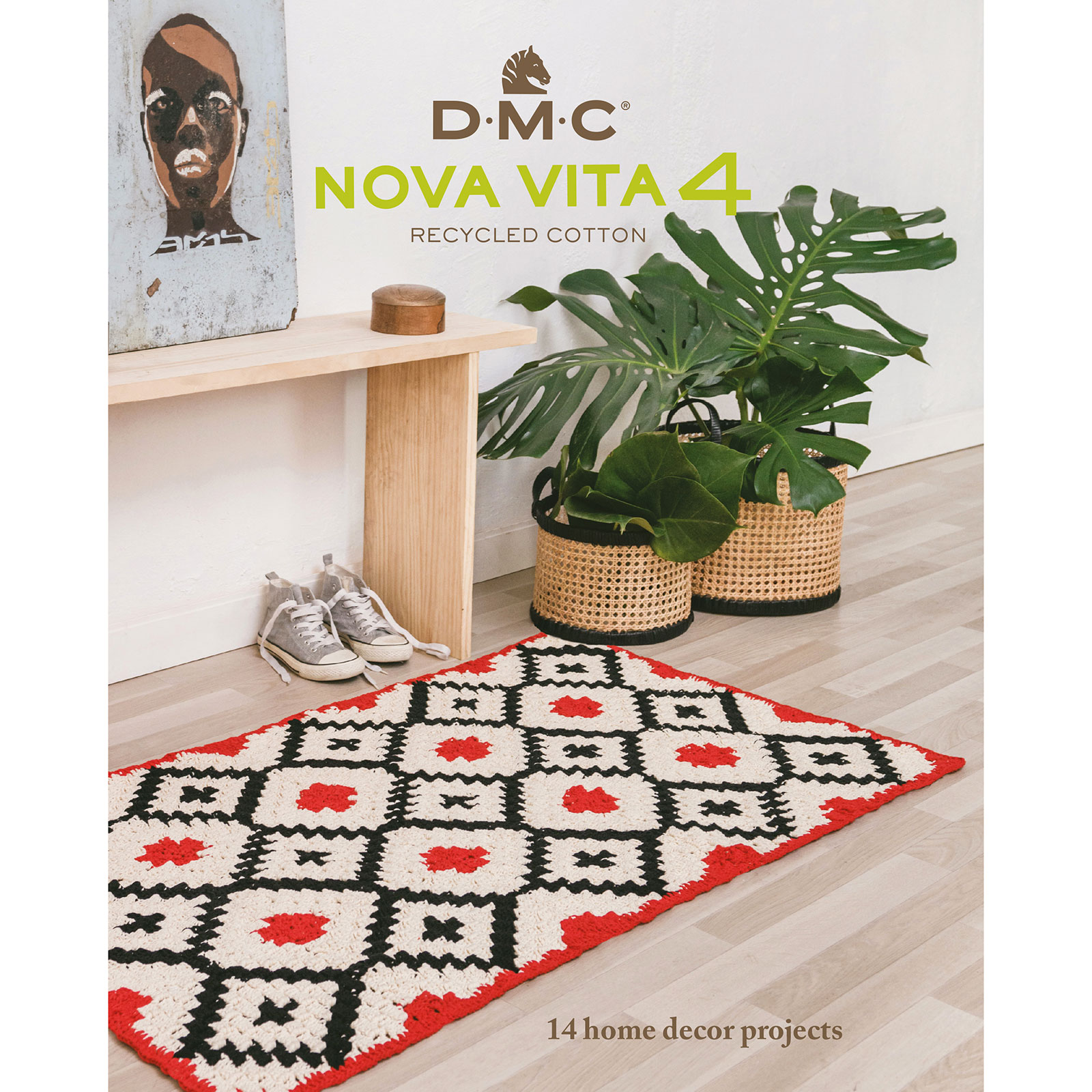 DMC 15833/E22 Boek Nova Vita 4 - Home Deco. Engelse, Duits en Nederlandse taal. - STUK