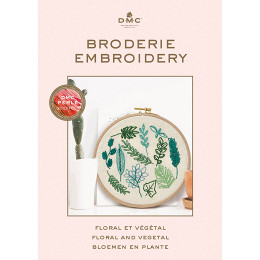 DMC 15841 Boek Floral and vegetal FR/EN/NL - STUK