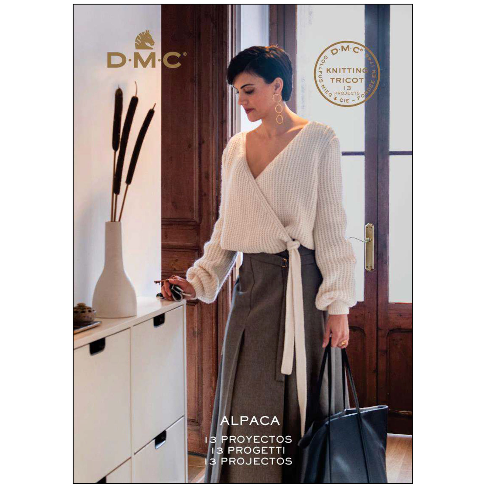 DMC 15898.1 Boek Sublime Alpaca 12 projecten - Franse taal. - STUK