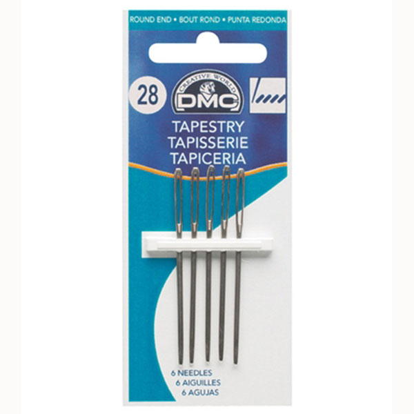 Dmc 1767/5 Tapestry borduurnaalden met ronde punt 20, 6 stuks - STUK