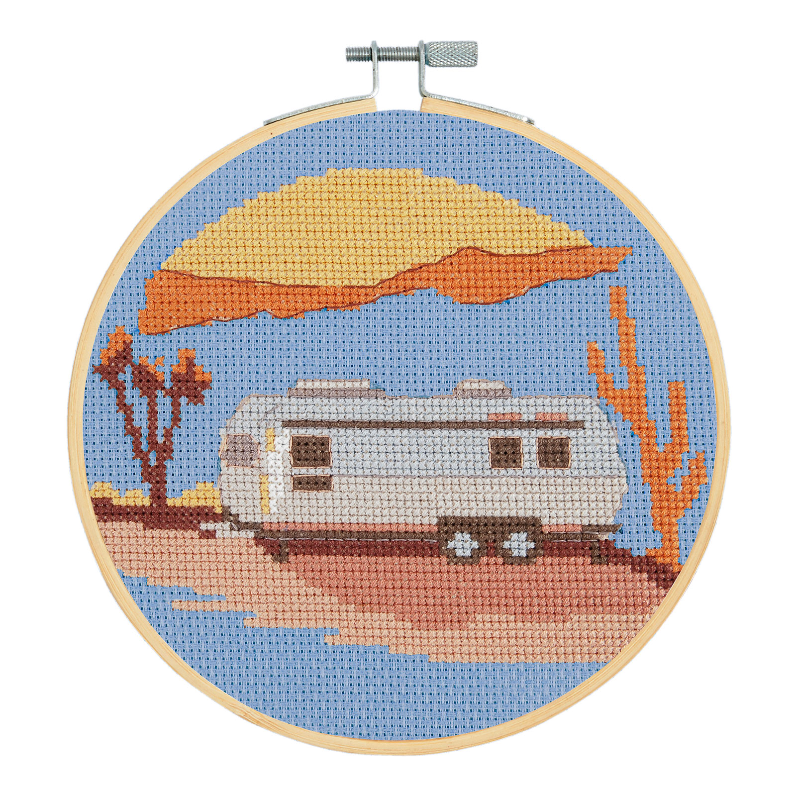 DMC BK1984L Borduurpakket Airstream 15cm - set à 3 stuks - STUK