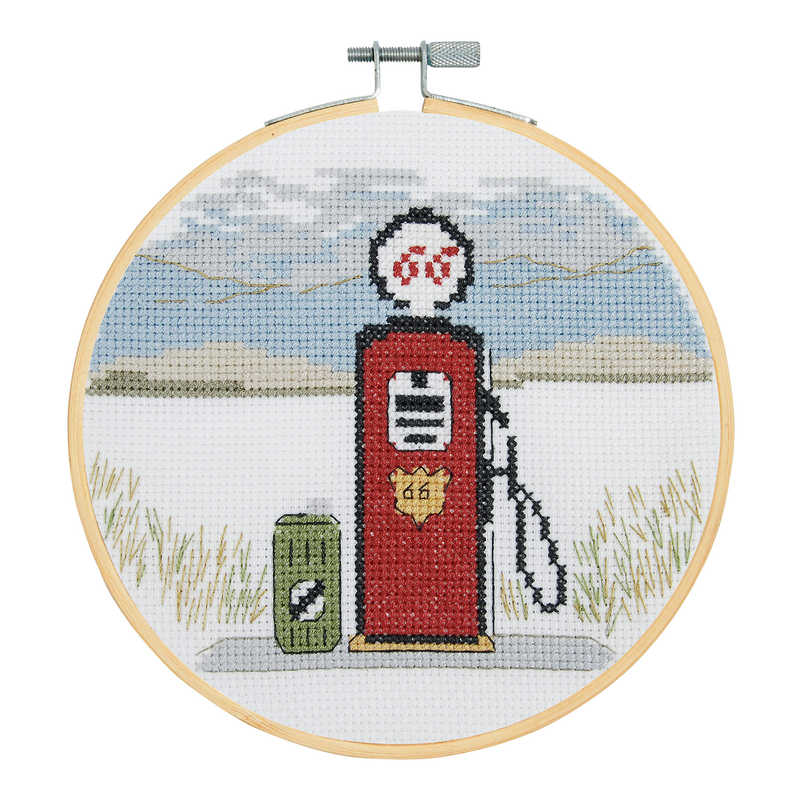 DMC BK1985L Borduurpakket Benzine pomp 15cm - set à 3 stuks - STUK