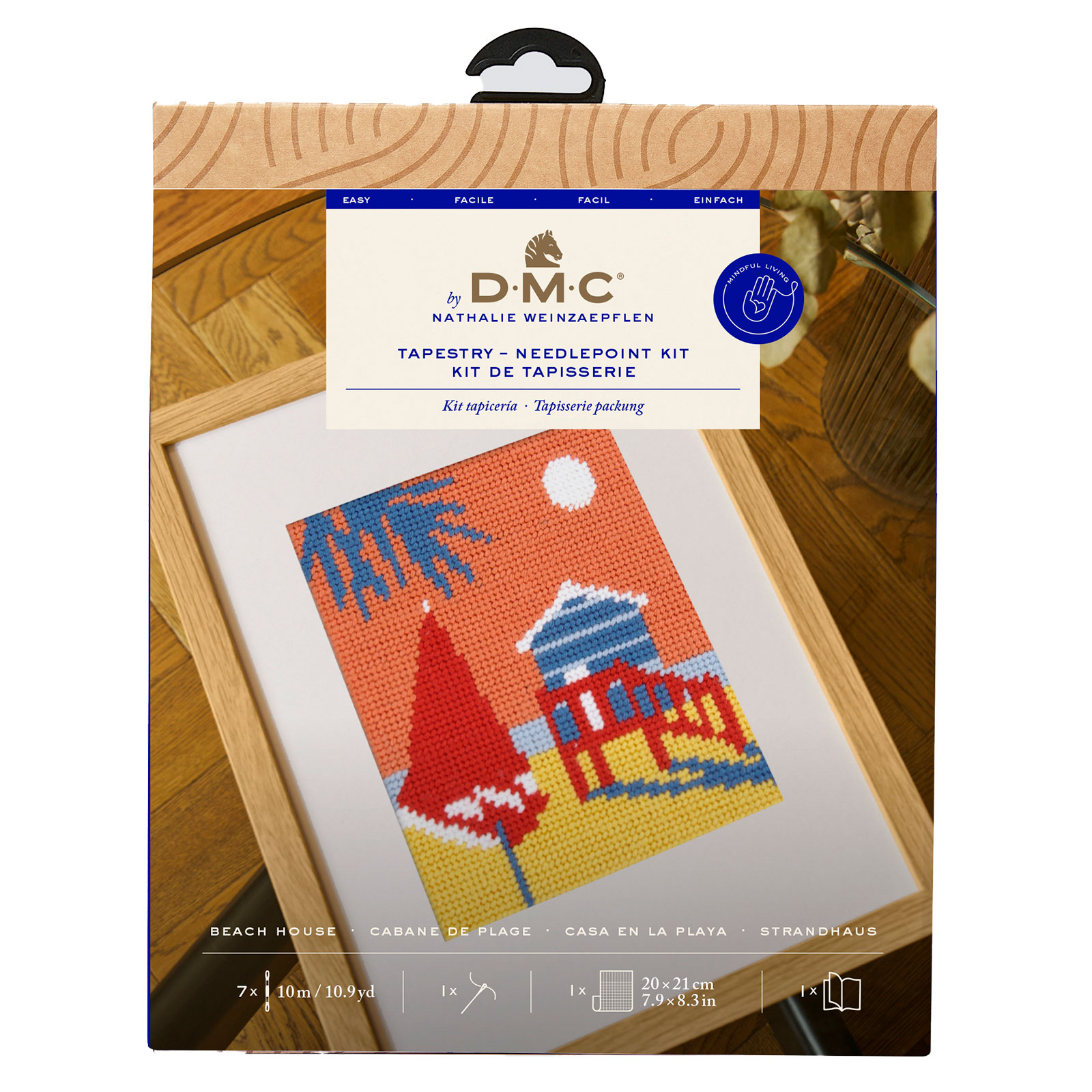 DMC C126K Tapestry pakket Strandhuis 12x15cm - STUK