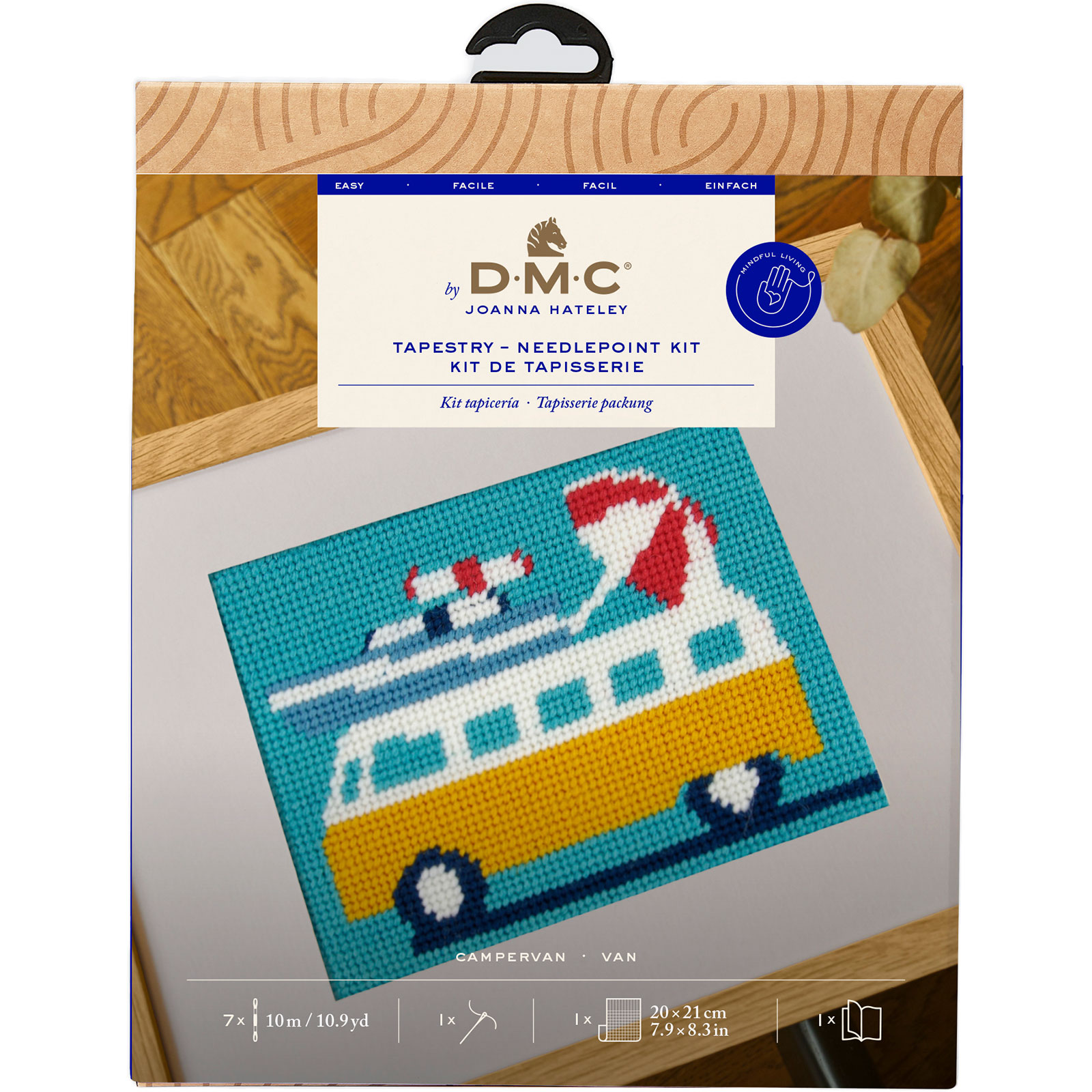 DMC C128K Tapestry pakket Camper busje 12x15cm - STUK
