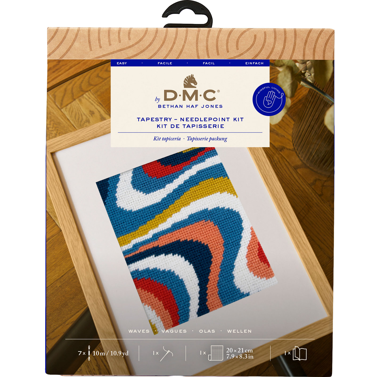 DMC C129K Tapestry pakket Golven12x15cm - STUK