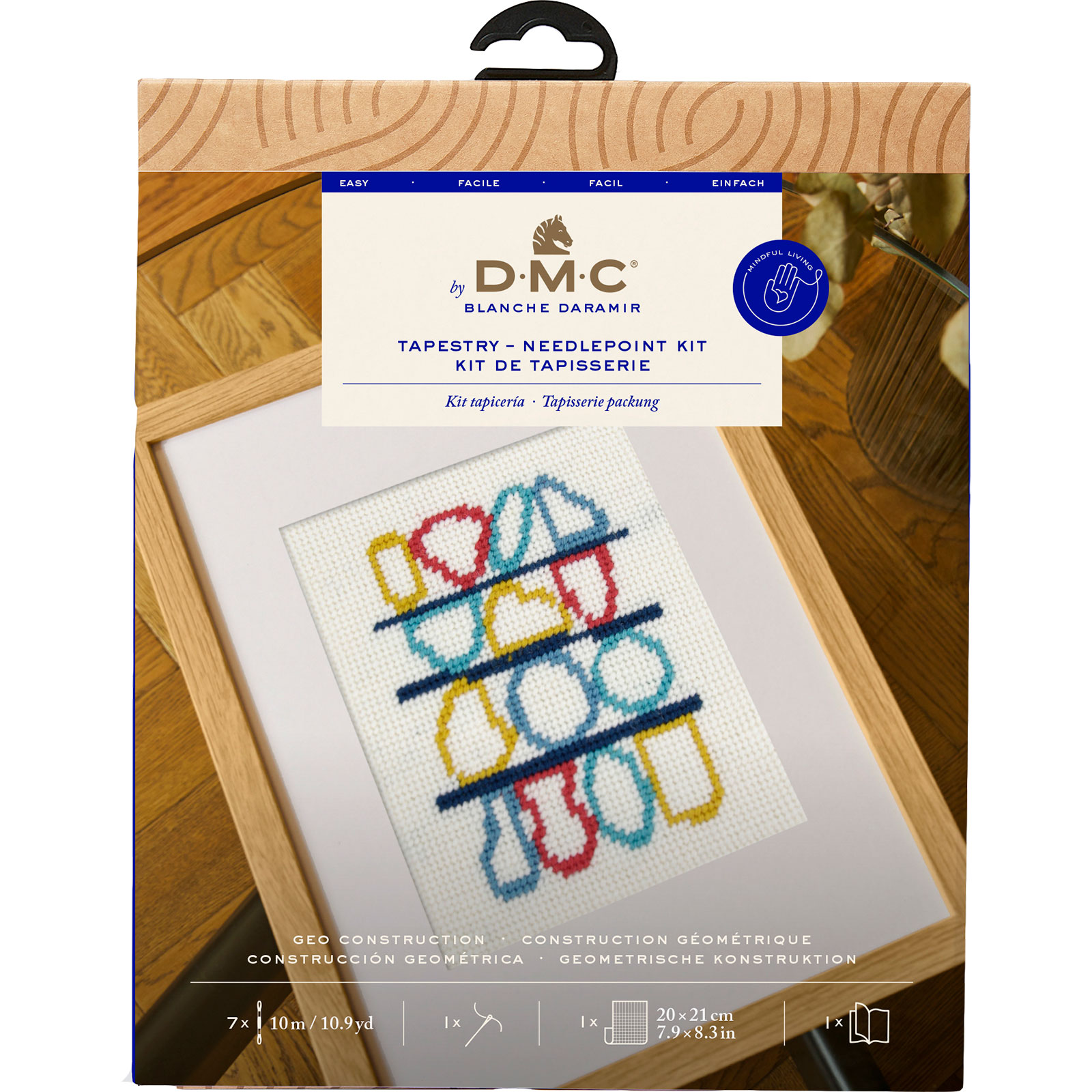DMC C130K Tapestry pakket Geo Constructie 12x15cm - STUK