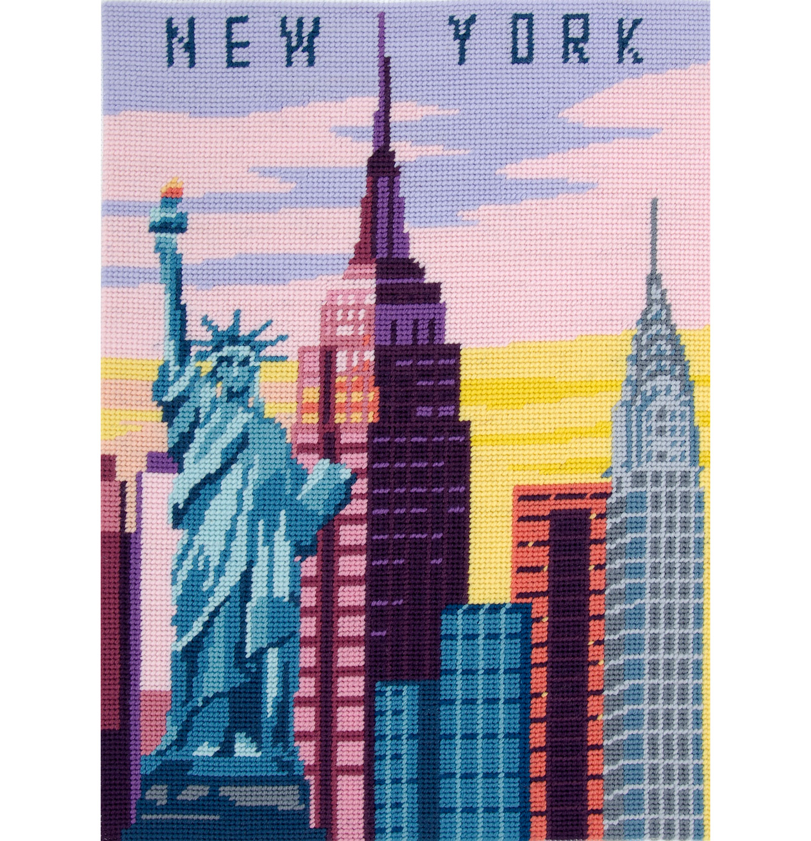 DMC C2205 Stramien voorbedrukt New York 29,7x42cm - STUK