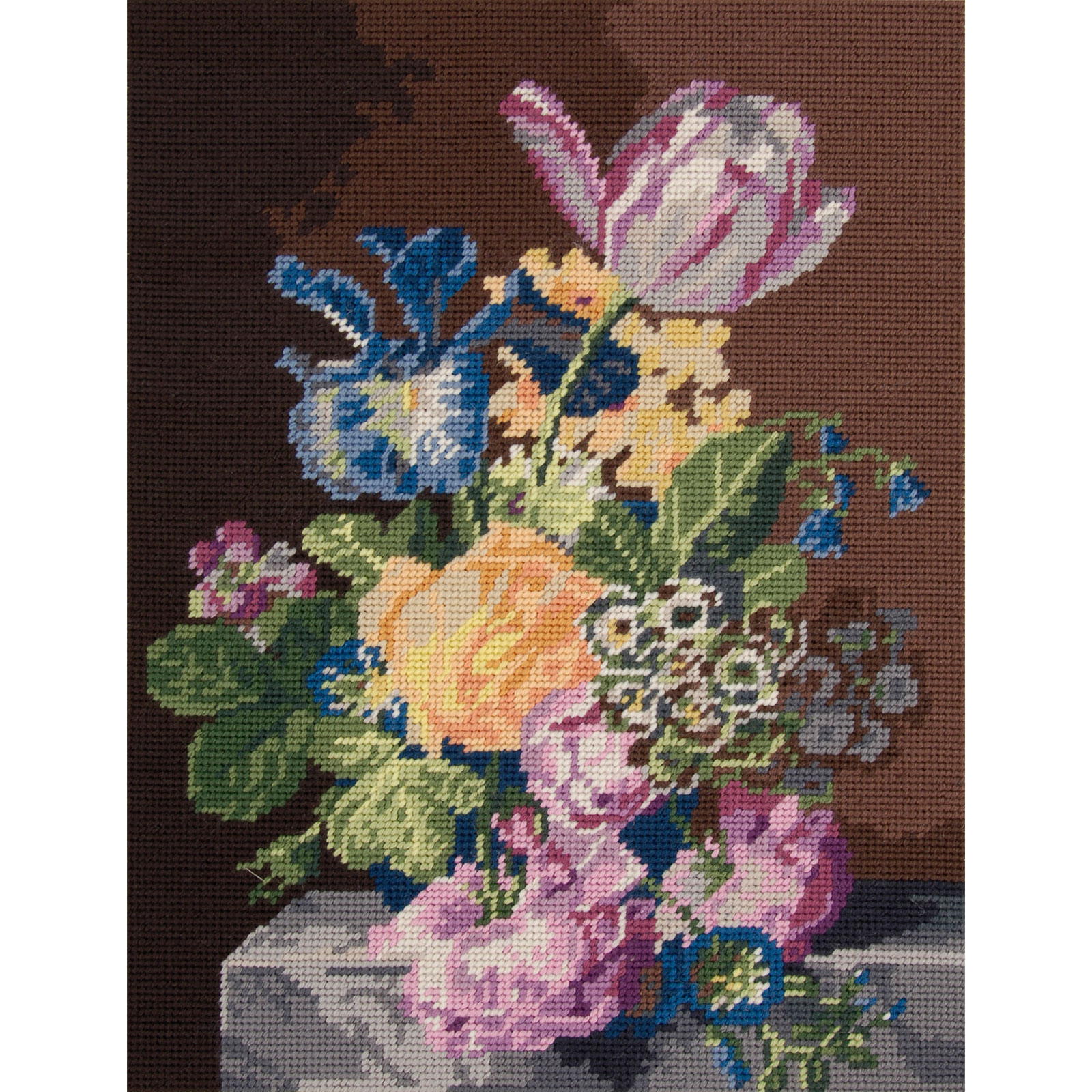 DMC C2213 Stramien voorbedrukt Rozen 30x40cm - STUK