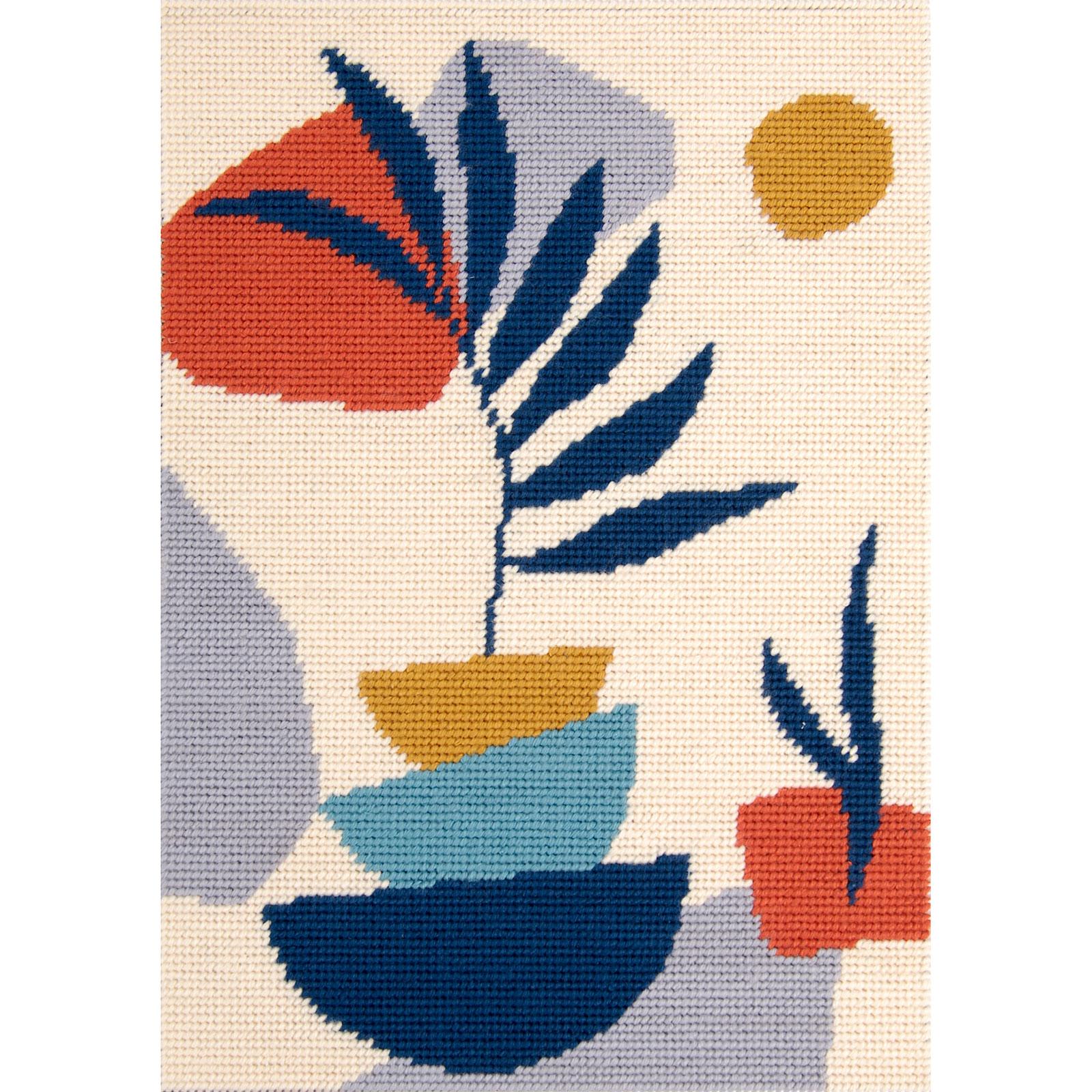 DMC C2304 Canvas Abstract palm 21x29,5cm - STUK