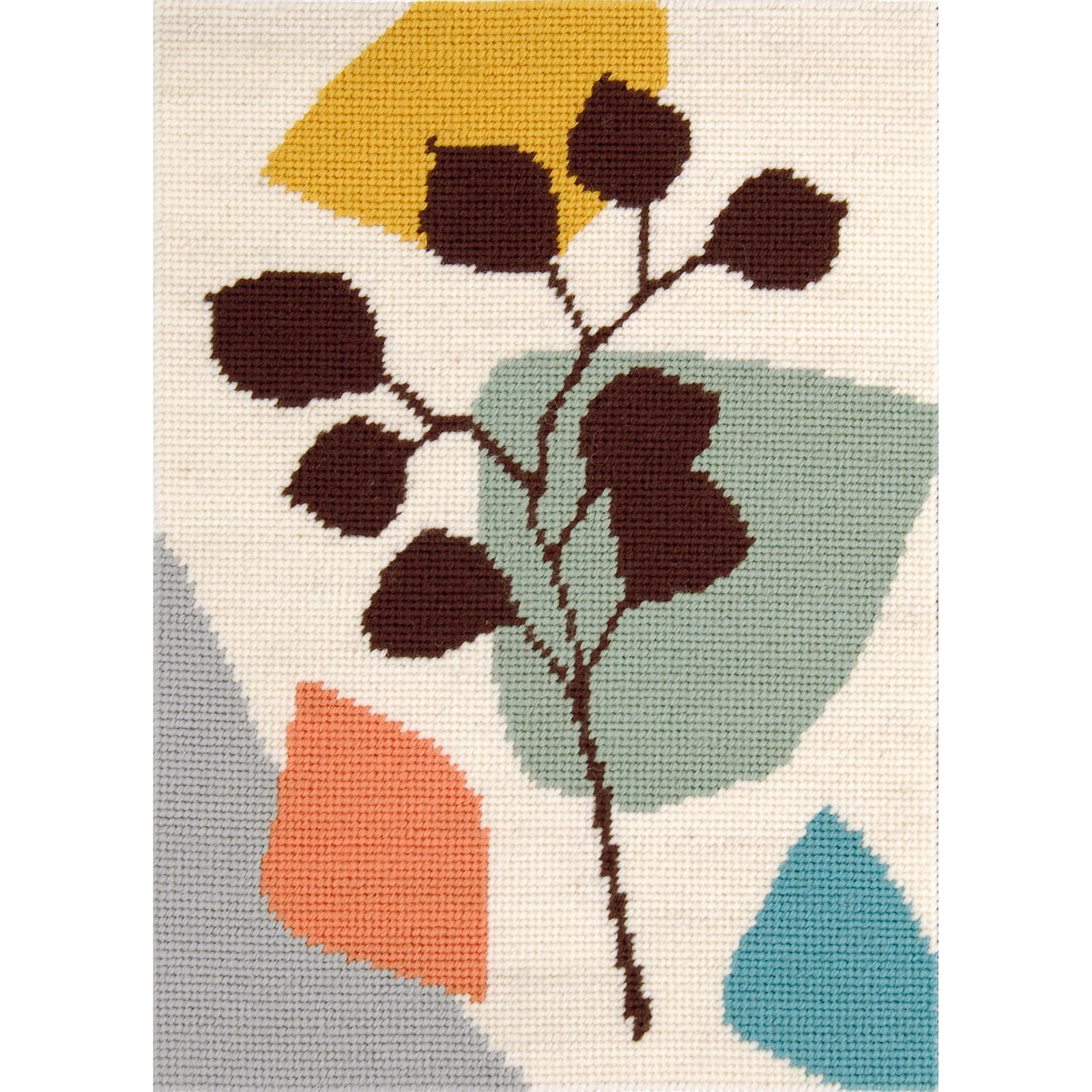 DMC C2305 Canvas Abstract plant 21x29,5cm - STUK