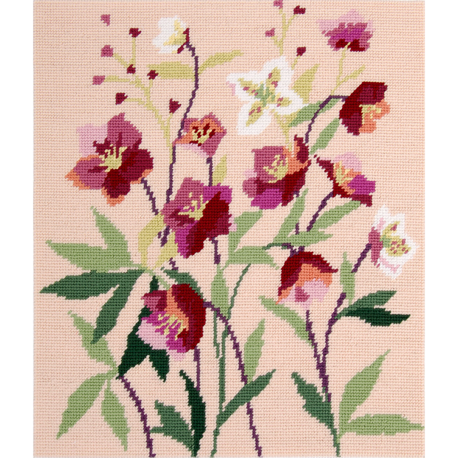 DMC C2311 Canvas Hellebores 30x35cm - STUK