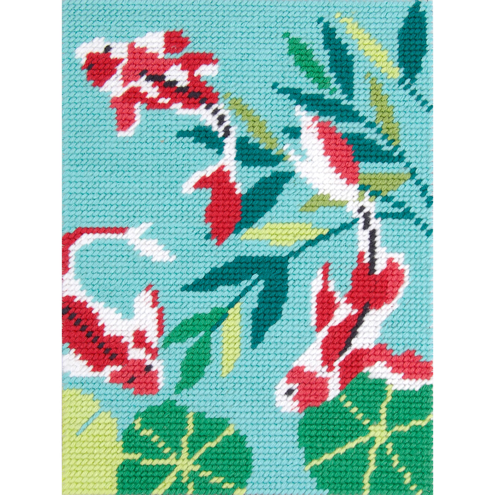 DMC C2502 Bedrukt Canvas Koikarpers 24x30cm - STUK