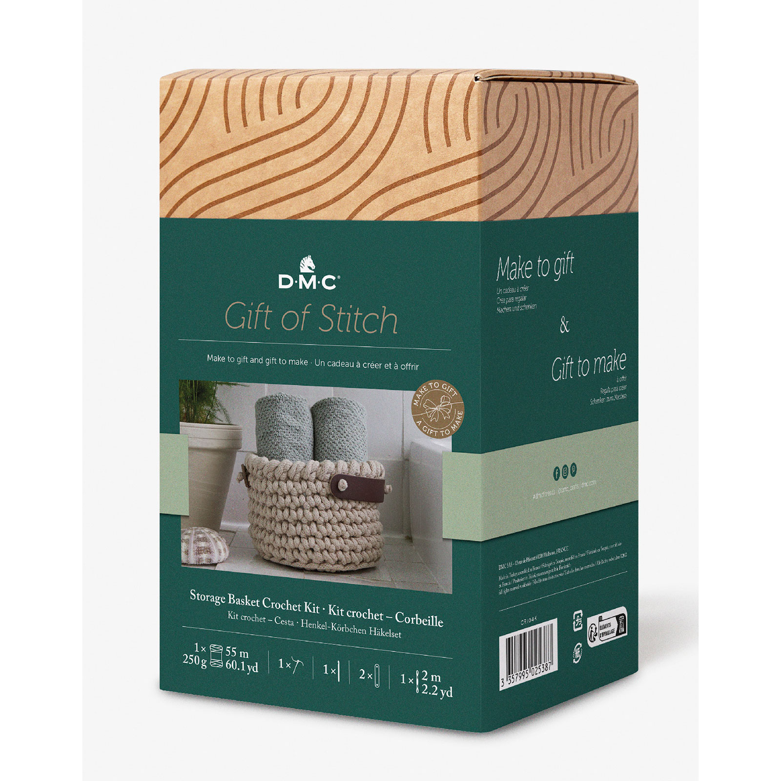 DMC CR104K Haakpakket Opbergmandje - STUK