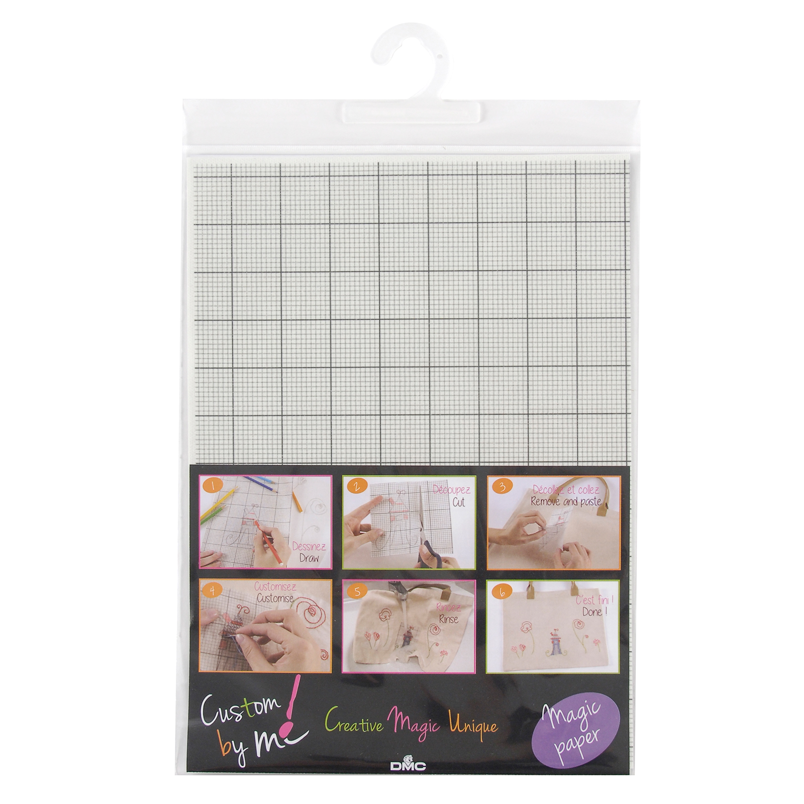 DMC FC0002 Custom By Me plaat zelfklevend en wateroplosbaar p - Kaart