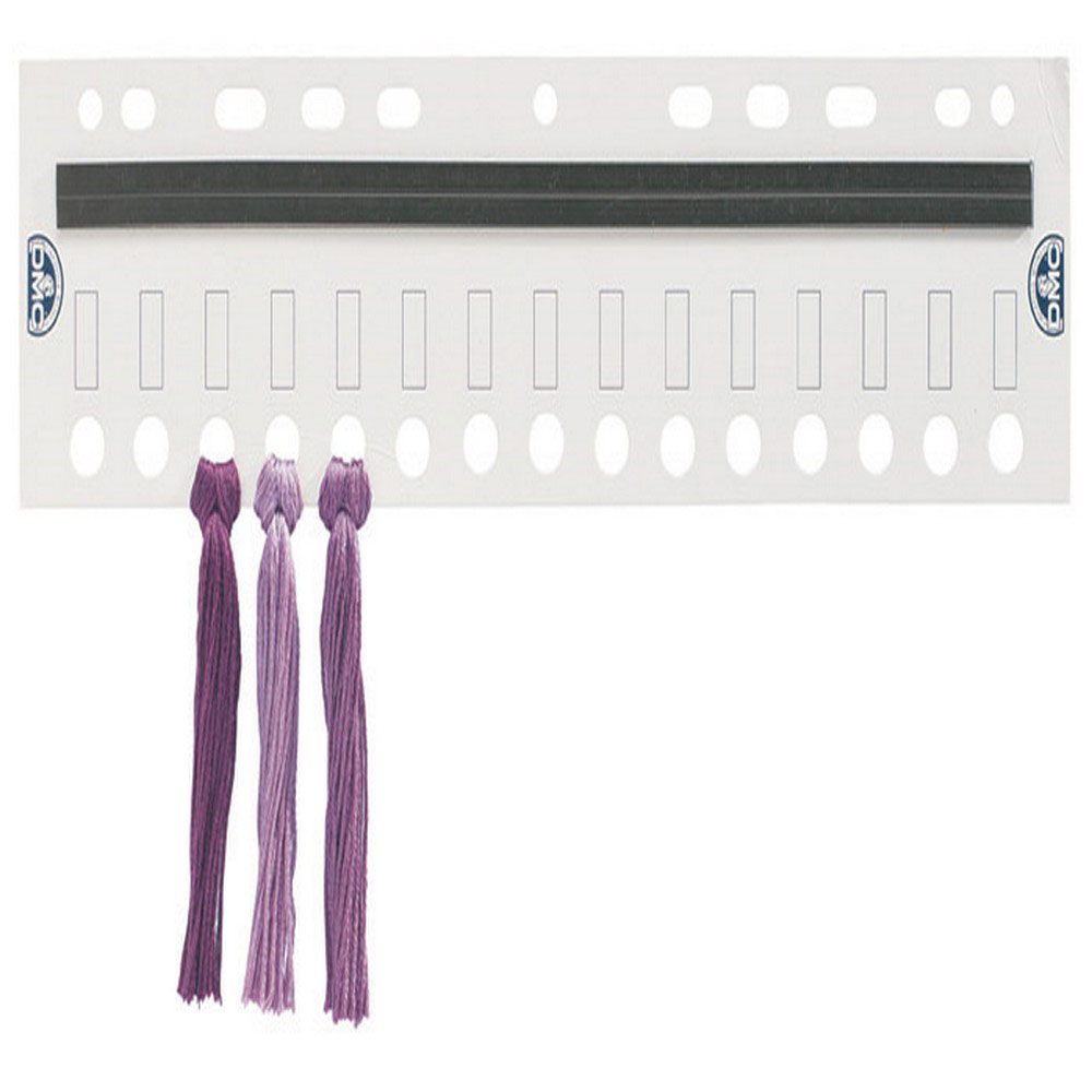 DMC M200 Draadkaart voor 15 kleuren met magneetstrips, 3 stuks - STUK