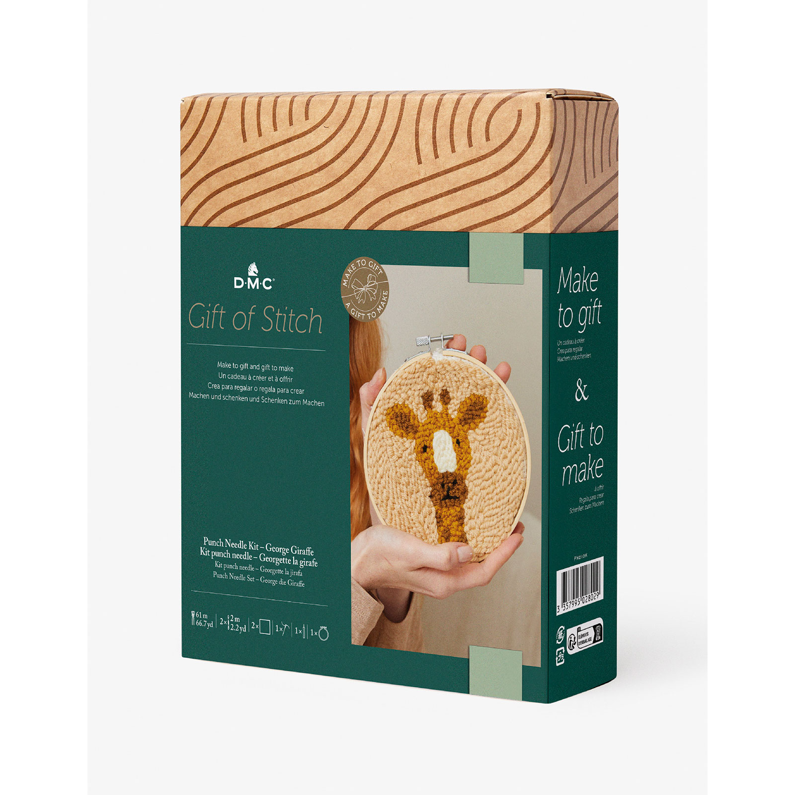 DMC PN010K Punchpakket Giraffe - STUK