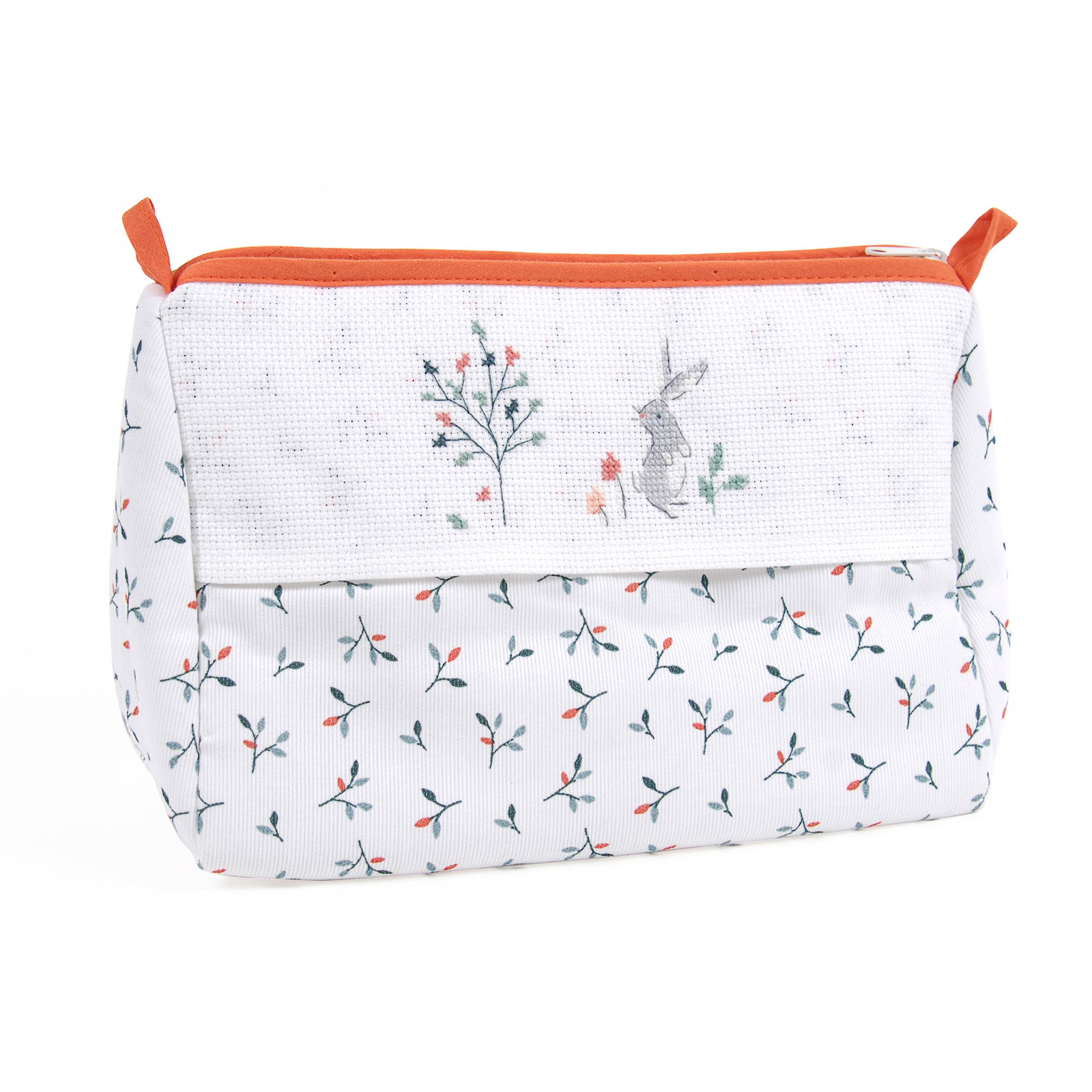 DMC RS2696 Bedrukte Toillettas Oranje 24x18x11cm - STUK